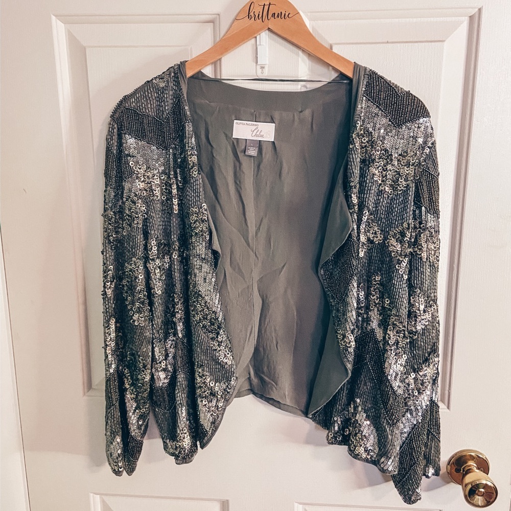 Olivia Palermo Chelsea 28 beaded jacket